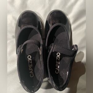 Capezio Kids Glossy Black Tap Shoes